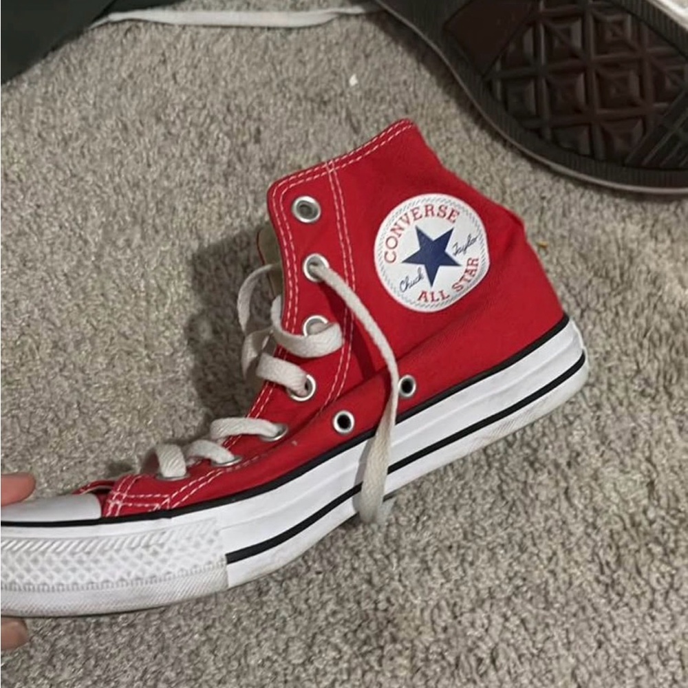 Converse Women’s Red High-Top Sneakers